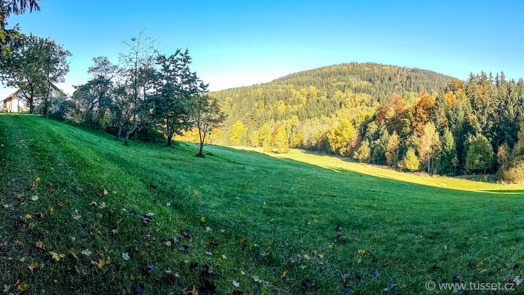 Podzim u hr. přechodu Zadní Chalupy – Helmhof